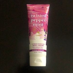Twisted Peppermint Body Cream  8 oz - Bath & Body Works